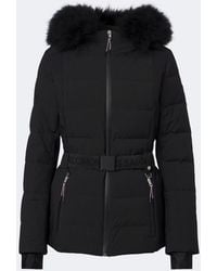 Yves Salomon - Belted Shearling-Trimmed Ski Jacket - Lyst