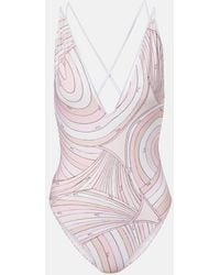 PUCCI - Iride Swimsuit - Lyst