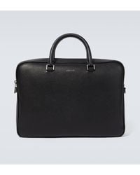 Zegna - Edgy Leather Briefcase - Lyst
