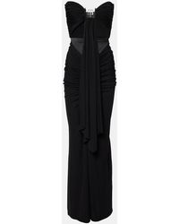 Christopher Esber - Vestido De Fiesta Drapeado Disconnect Stone - Lyst