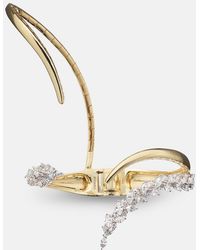 YEPREM - Golden Strada 18Kt And Bracelet With Diamonds - Lyst