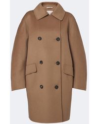 Max Mara - Abrigo Cruzado De Lana Virgen - Lyst