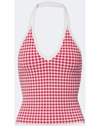 Posse - Top Micah A Carreaux Vichy - Lyst