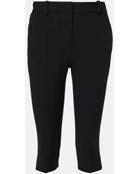 TOTEME - Pantalones Capri En Mezcla De Lana - Lyst