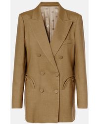 Blazé Milano - Blazer Everyday Aus Leinen, Wolle Und Mohair - Lyst