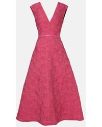 Max Mara - Valdese Belted Midi Dress - Lyst