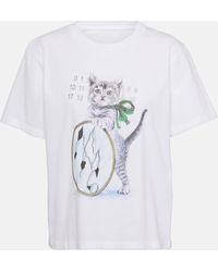 MM6 by Maison Martin Margiela - T-shirt With Print - Lyst