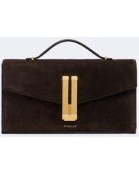 DeMellier - Vancouver Suede Clutch - Lyst