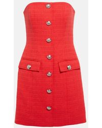 Veronica Beard - Aster Cotton-Blend Tweed Minidress - Lyst