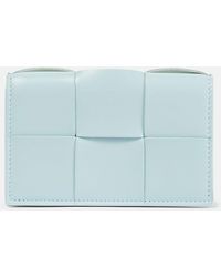 Bottega Veneta - Cassette Leather Card Case - Lyst