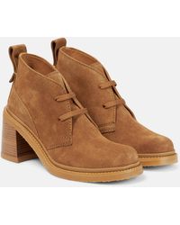 See By Chloé - Bonni 80mm Suede Boots - Lyst