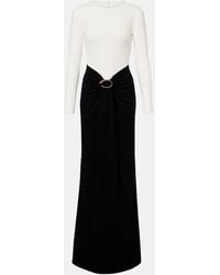 Roland Mouret - Draped Jersey Gown - Lyst