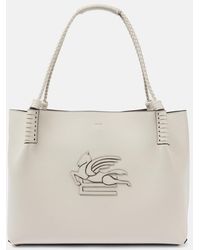 Etro - Libra Large Leather Tote Bag - Lyst