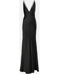 The New Arrivals Ilkyaz Ozel - Robe Aus Satin - Lyst