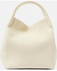 Loro Piana - Bale Large Leather Tote Bag - Lyst