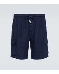 Vilebrequin - Baie Linen Bermuda Shorts - Lyst