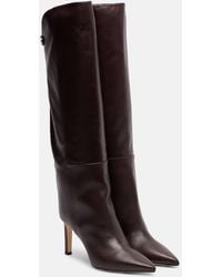Jimmy Choo - Stiefel Alizze 85 Aus Leder - Lyst