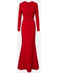 Elie Saab - Bow-Detail Cady Gown - Lyst