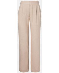 Asceno - Rivello Linen Wide-Leg Pants - Lyst
