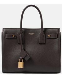 Saint Laurent - Sac De Jour Baby Leather Tote Bag - Lyst