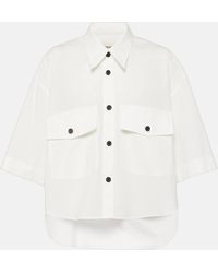 Khaite - Mahsha Cotton Shirt - Lyst