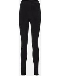 Alexandre Vauthier - Jersey Leggings - Lyst
