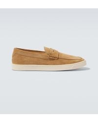 Brunello Cucinelli - Suede Loafers - Lyst