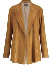 Stouls Blazer Pierre en daim - Marron