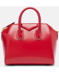 Givenchy - Antigona Mini Leather Tote Bag - Lyst