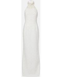 Rebecca Vallance - Bridal La Peregrina Crepe Gown - Lyst