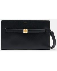 TOTEME - Small Leather Crossbody Bag - Lyst