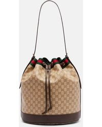 Gucci - Jackie Evening Gg Canvas Small Bucket Bag - Lyst