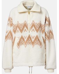 Varley - Hendrik Jacquard Teddy Jacket - Lyst