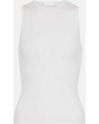 Wardrobe NYC - Ribbed-knit Cotton Tank Top - Lyst
