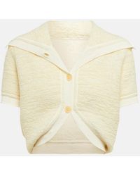 Jacquemus - Le Cardigan Campana Cropped Sweater - Lyst