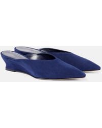 Le Monde Beryl - Mules Aus Veloursleder - Lyst