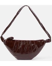 Lemaire - Croissant Medium Faux Leather Shoulder Bag - Lyst