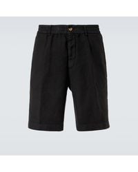 Brunello Cucinelli - Bermuda-Shorts Aus Leinen - Lyst