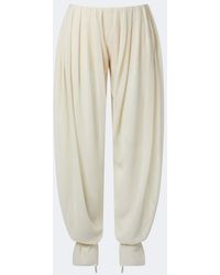 De La Vali - Ines Chiffon Balloon Pants - Lyst