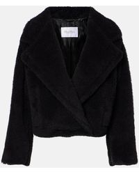 Max Mara - Oggeri Alpaca, Wool, And Silk Teddy Coat - Lyst