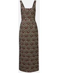 Jonathan Simkhai - Ravenna Jacquard Midi Dress - Lyst