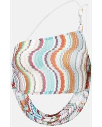 Missoni - Zig Zag Lame Crop Top - Lyst