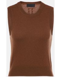 Nili Lotan - May Knitted Cashmere Tank Top - Lyst