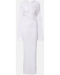 Christopher Esber - Salacia Ruched Maxi Dress - Lyst