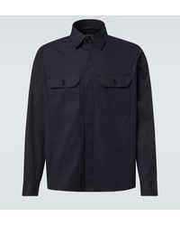 ZEGNA - Cotton-Blend Shirt - Lyst