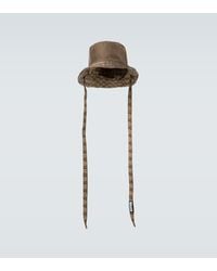 Gucci Reversible gg Bucket Hat - Brown