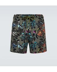 Vilebrequin - Bedruckte Badeshorts Moorise - Lyst