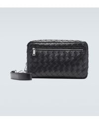 Bottega Veneta - Etui Mit Riemen Intrecciato Aus Leder - Lyst