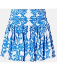 Poupette - Colleen Floral Miniskirt - Lyst