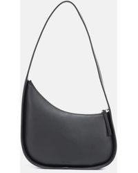 The Row - Half Moon Schultertasche Aus Leder - Lyst